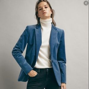 Massimo Dutti Slim Fit Corduroy Blazer